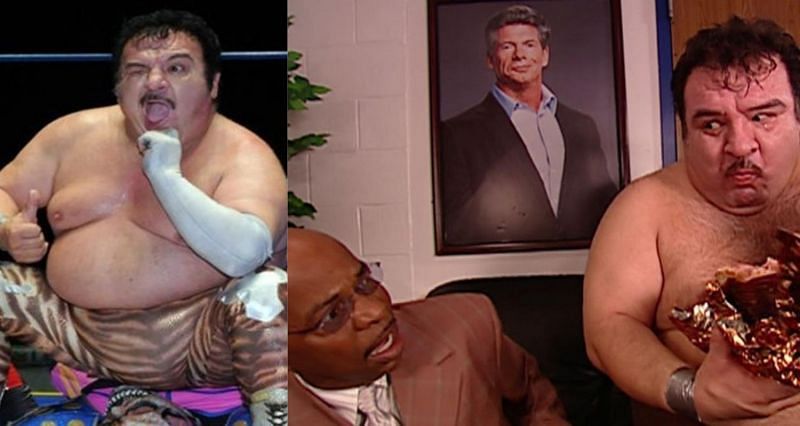 Super Porky; Super Porky in WWE with Teddy Long