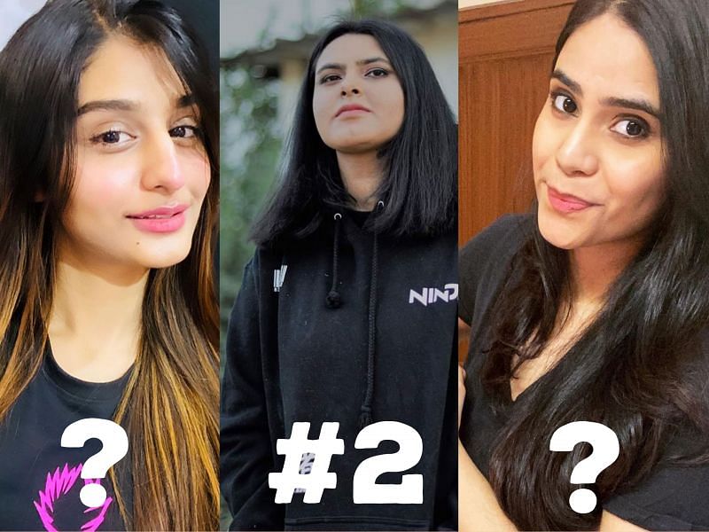 Top 3 female BGMI streamers in India