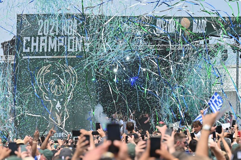 Milwaukee Bucks Victory Parade &amp; Rally