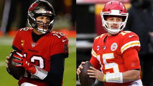 Tom Brady and Patrick Mahomes