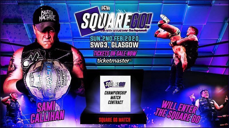 a past ICW Square Go poster