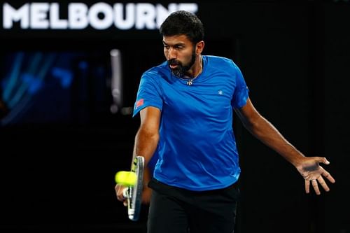 Rohan Bopanna at the 2018 Australian Open in January 2018 in Melbourne, Australia