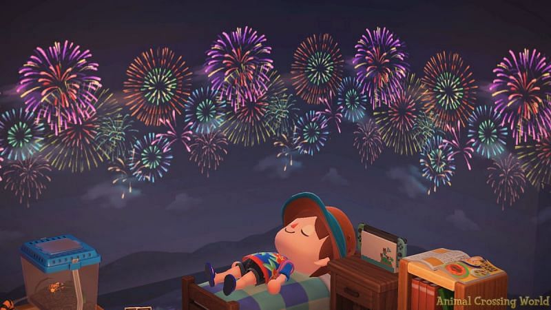 Fireworks celebration. Image via Twitter