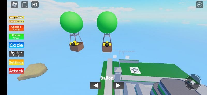 Roblox codes for Noob Army Tycoon (July 2021)