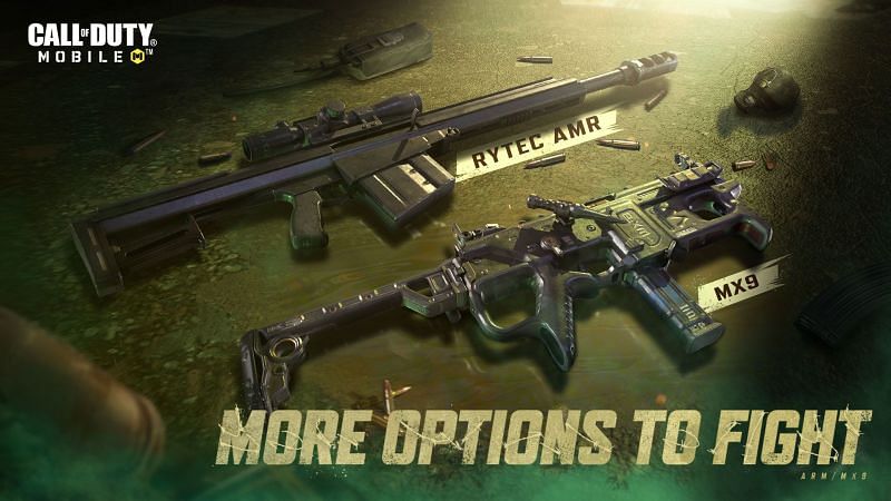 The MX9 is a brand new submachine gun in COD Mobile (Image via Activision)