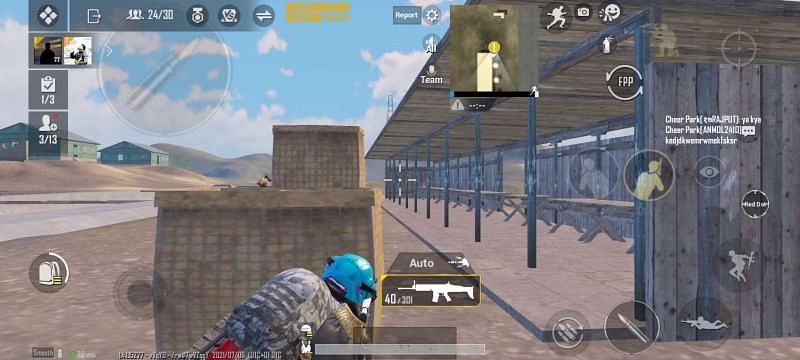 Make proper use of cover to win close combat in Battlegrounds Mobile India
