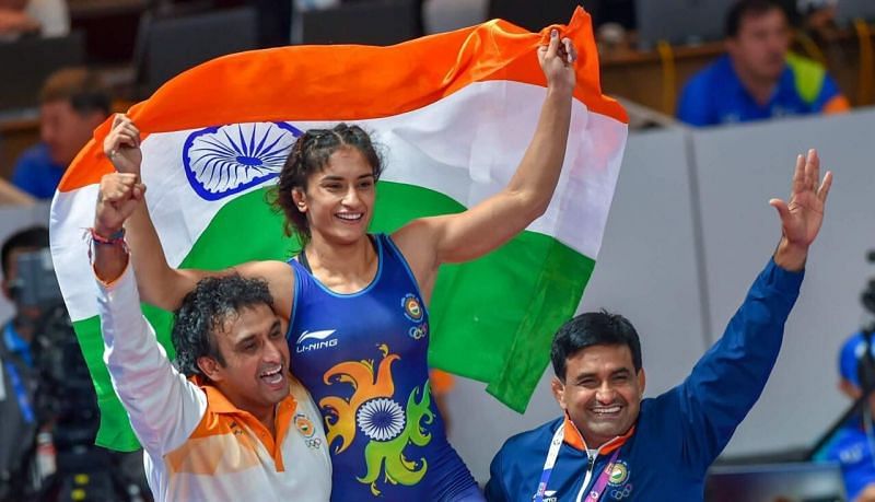 Vinesh Phogat will participate in 53kg at the Tokyo Olympics. (&copy;Twitter/Vinesh Phogat)