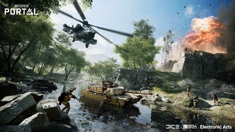 Battlefield 2042 Portal, announced at EA Play Live, bridges generation across the franchise (Image by EA, Dice)