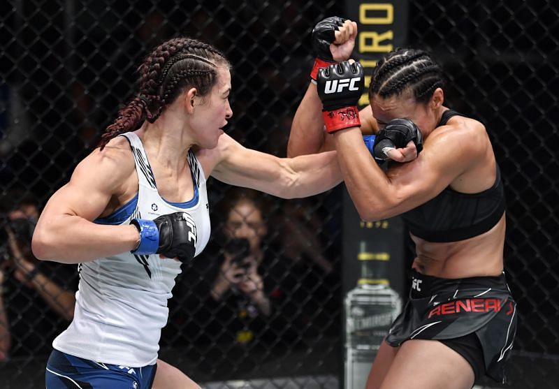 Despite not fighting since 2016, Miesha Tate didn&#039;t look like she&#039;d lost a step in her win over Marion Reneau