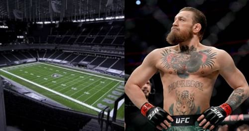 Conor McGregor wants to fight at the Allegiant Stadium. (Image credits: @allegiantstadium via Instagram)