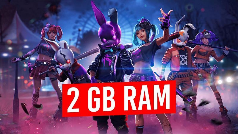 Android games like Free Fire for 2 GB RAM devices