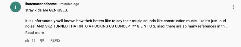 Fans comment on Stray Kids&#039;s comeback album trailer on YouTube