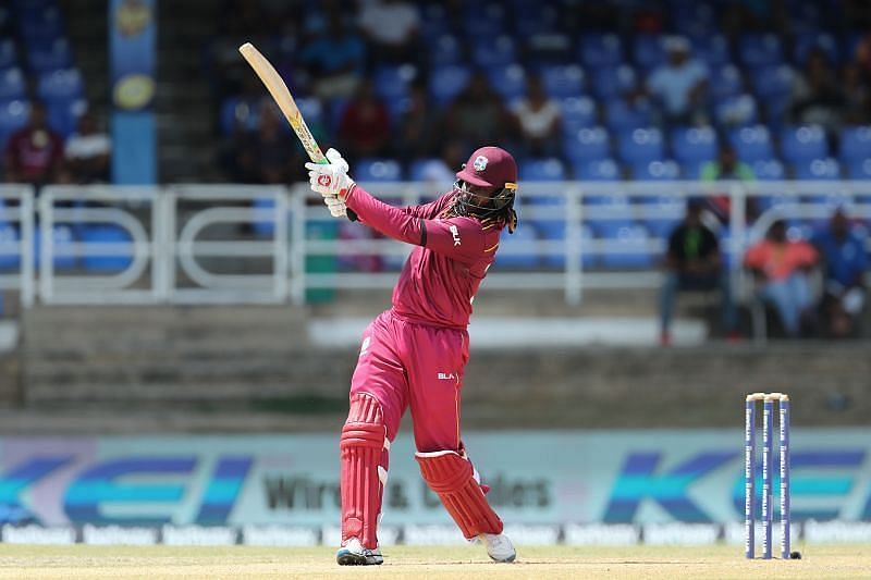 Chris Gayle reached the 14000-run mark in the third T20I against Australia