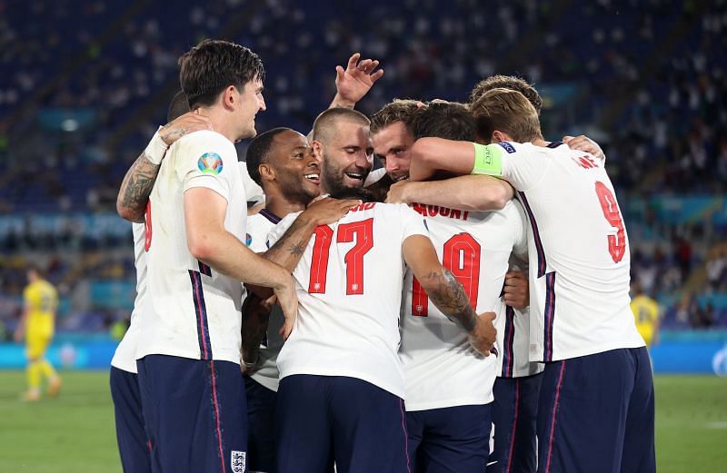 England recorded a big victory against Ukraine.