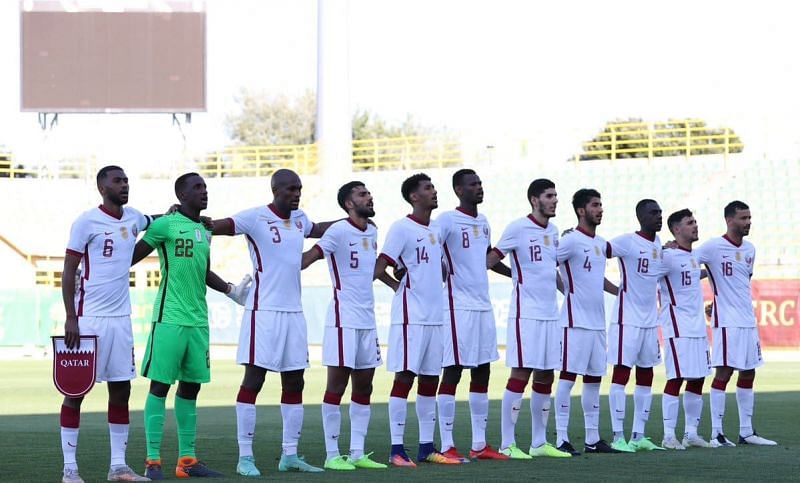 Qatar play their last friendly game before making their debut in the Gold Cup later this month