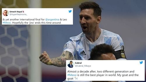 Lionel Messi continued to excel as Argentina book a place in the Copa America final against Brazil