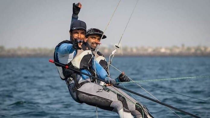 KC Ganapathy (front) and Varun Thakkar will represent India at Tokyo Olympics 2020 [PC: Firstsportz]