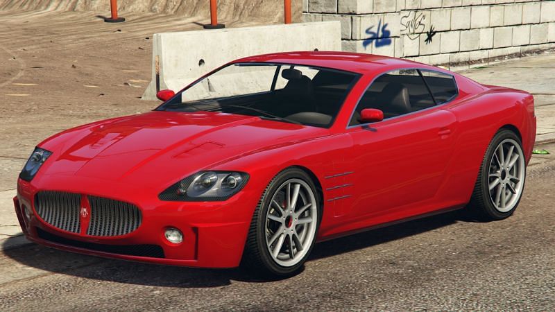 The Ocelot F620 in GTA Online (Image via GTA Wiki)