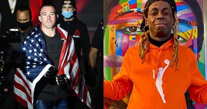 "That seems a strange choice" - Michael Bisping reacts to Colby Covington claiming that Lil Wayne will walk him out at UFC 268