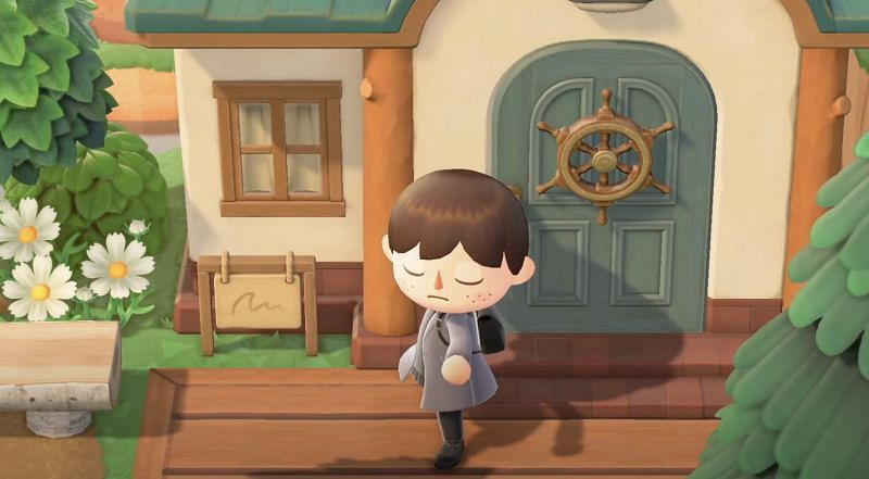 Ship-wheel decoration for Marine Day in Animal Crossing: New Horizons (Image via Crossing Channel)