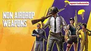5 best non-airdrop guns in Battlegrounds Mobile India (BGMI)