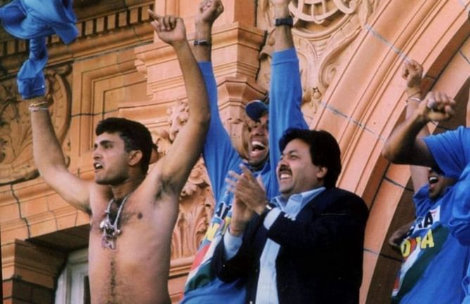 "Lord of the Lord's" - Twitterati reminisces Sourav Ganguly's famous shirt twirling incident at Lord's on its 19th anniversary