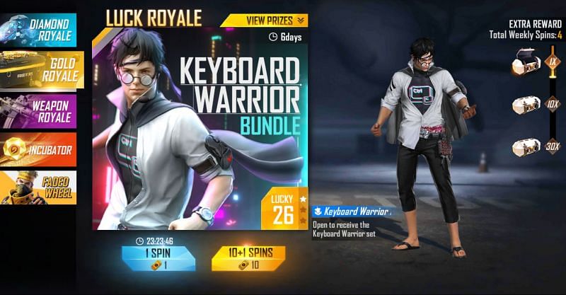 Gold Royale ends on August 5th (Image via Free Fire)
