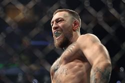 Photos: Conor McGregor goes beast mode in the gym despite nursing broken, heavily bandaged leg