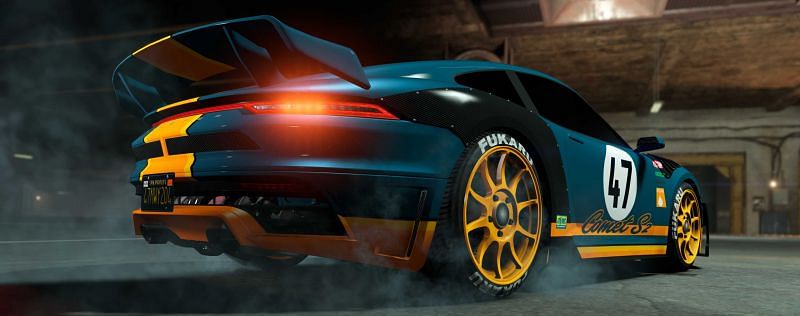 The Pfister Comet S2 is the first drip-fed DLC vehicle for this update (Image via Rockstar Games)