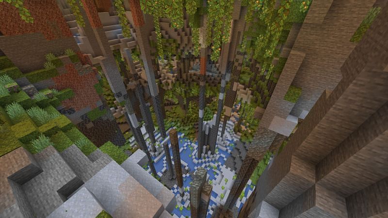 minecraft 1.18 cave update apk download android