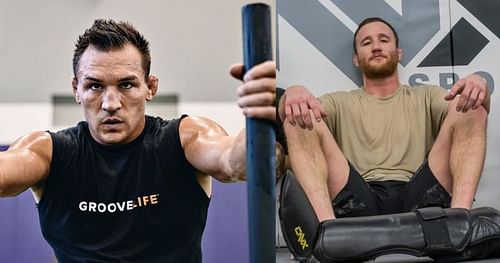 Michael Chandler (left), Justin Gaethje (right) [Images Courtesy: @mikechandlermma @justin_gaethje on Instagram]