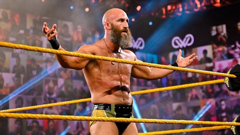 It takes a lot to make Tommaso Ciampa laugh