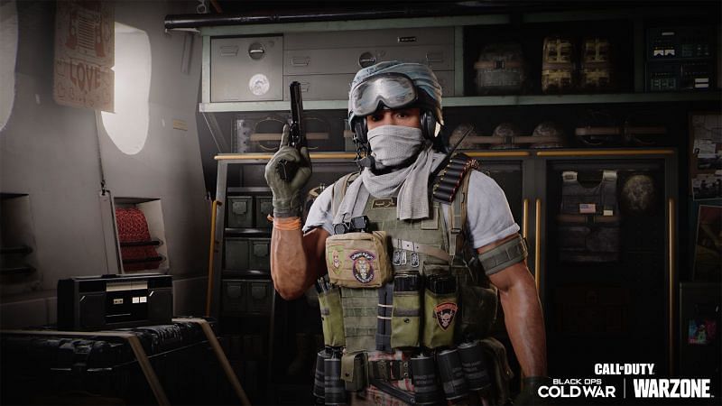 Salah will be the second operator to join Black Ops Cold War in Season 4 (Image via Activision)