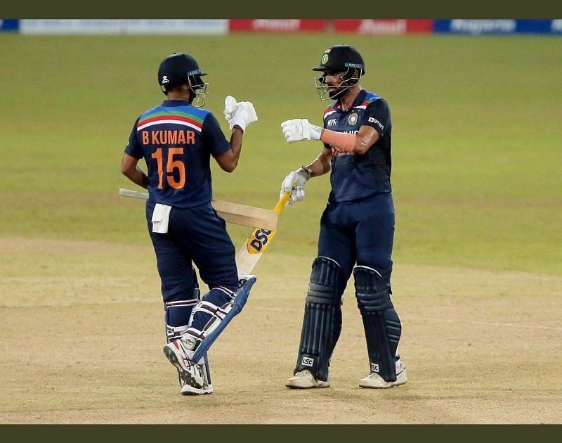 Bhuvneshwar Kumar and Deepak Chahar