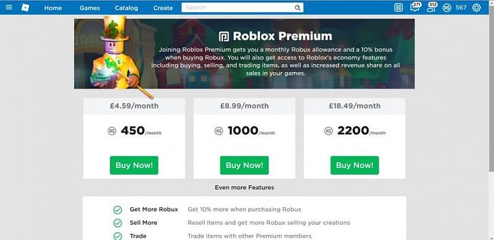 What is Roblox Premium membership and how does it work?