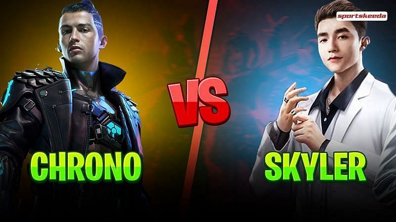 Chrono vs. Skyler (Image via Garena/Sportskeeda)