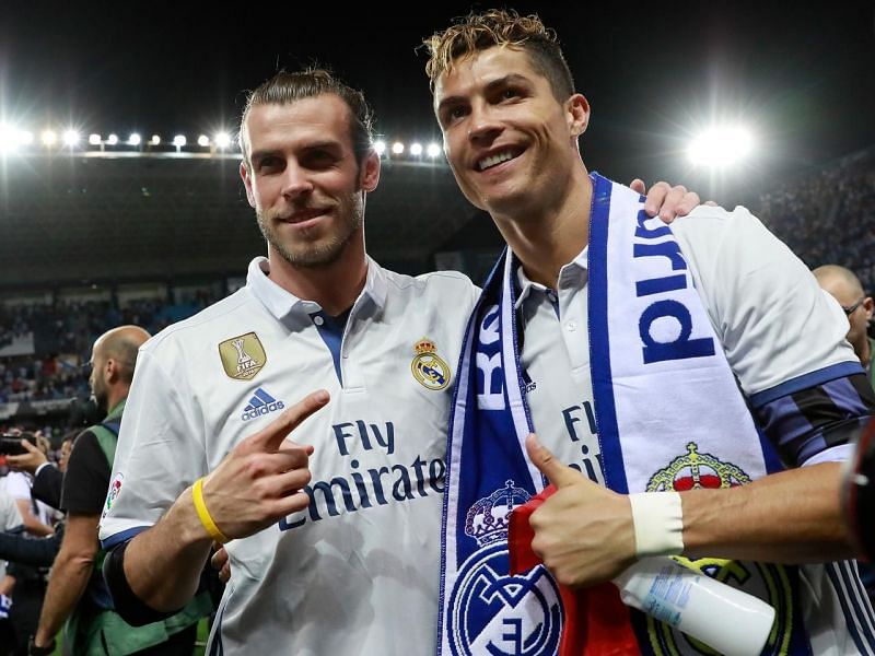 Gareth Bale (left) and Ronaldo