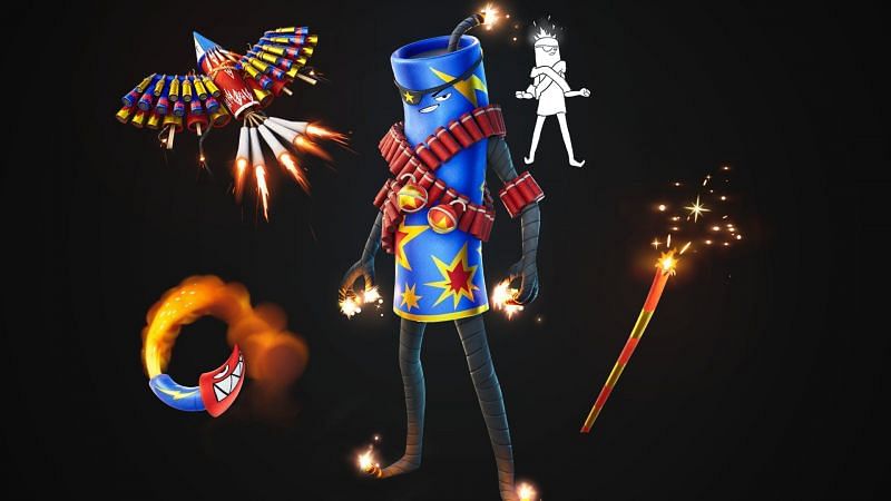 Fortnite Season 7 4th of July features the NitroJerry skin (Image via Hypex/Twitter)