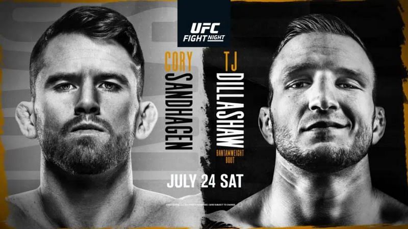 UFC Vegas 32: T.J. Dillashaw vs. Cory Sandhagen