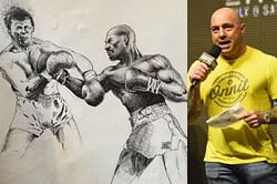 Joe Rogan artwork: See some of the interesting drawings done by the UFC commentator