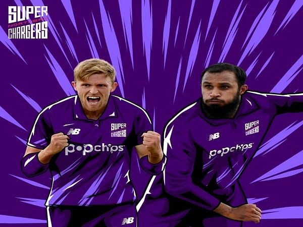 Adil Rashid and David Willey were drafted in as the local icons for the Northern Superchargers