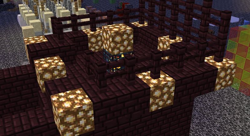 A blaze spawner that has been blocked (Image via minecraft.fandom)