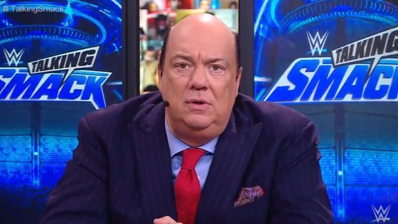 Paul Heyman performs on WWE SmackDown