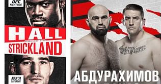 UFC Fight Night: Hall vs. Strickland loses a second fight as Chris Daukaus vs. Shamil Abdurakhimov is rescheduled