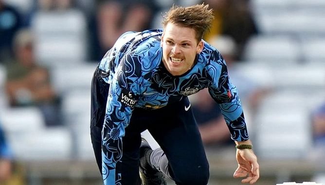 Watch: Lockie Ferguson takes a stunning hat-trick in the T20 Blast