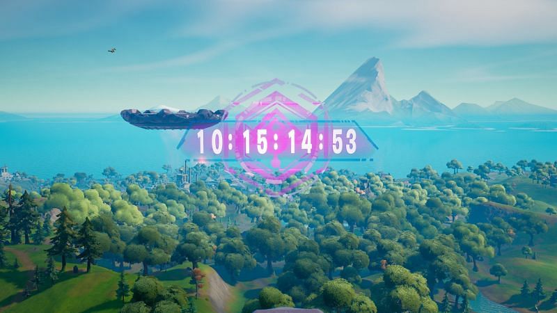 Alien event timer has appeared in Fortnite (Image via iFireMonkey/Twitter)