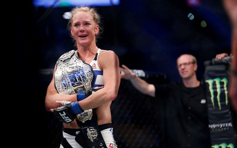 Holly Holm is a former UFC women's bantamweight champion