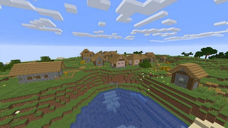 What is the rarest village in minecraft