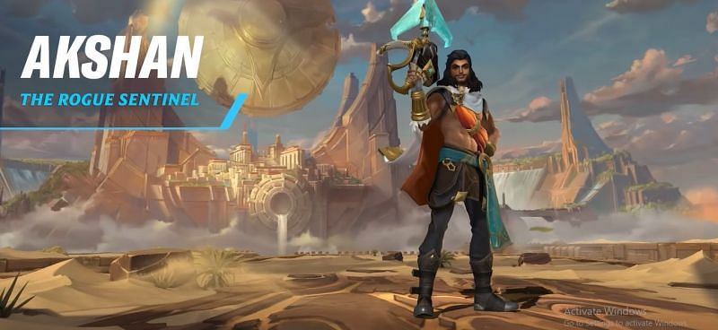 Everything about Akshan's ability kit and skins in Wild Rift