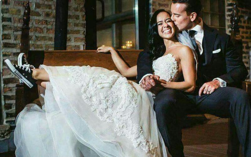 CM Punk and AJ Lee tied the knot in 2014